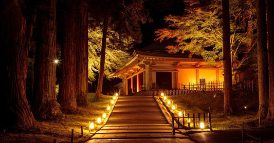 中尊寺 金色堂の93％がヒバの木でできている